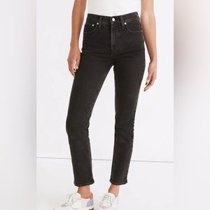 Madewell NWT The perfect vintage jean black (lunar)